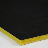 Акустическая потолочная панель Acoustofon Meridian black A24 (board) 600x600x15