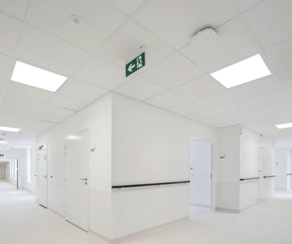 1030802 Потолочная плита Клиник А NE T15/T24 (бывш. Hygiene Clinic) 1200x600x15